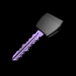 Lilac Rubiate Key